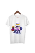 Brawl Stars Mortis Tişört Çocuk Tişört Brawl Stars Mortis Beyaz T-shirt Yetişkin Çocuk thumbnail 1