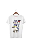 Brawl Stars Byron Çocuk Yetişkin Beyaz T-shirt Unisex Çocuk Tişört - 1