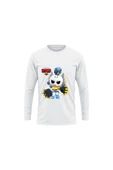 Uzun Kollu İnce T-shirt Çocuk Yetişkin - 1