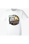 Gta San Andreas Baskılı Beyaz Tshirt - 1