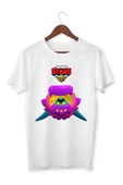 Brawl Stars Eve Çocuk Yetişkin Beyaz T-shirt Unisex Eve Tişört thumbnail 1