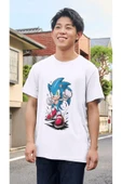 Sonic Çocuk Tişört Sonic Unisex Yetişkin Tişört - 2