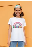 Gumball Dijital Baskılı Çocuk Beyaz Tişört thumbnail 1