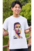 Ronaldo Tişört Cristiano Ronaldo Çocuk/Yetişkin T-shirt CR7 Kupa Bardak - 2