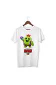 Brawl Stars Spike Çocuk Yetişkin Beyaz T-shirt Unisex Çocuk Tişört thumbnail 1