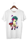 Brawl Stars Angelo Çocuk Yetişkin Beyaz T-shirt Unisex Angelo Tişört - 1