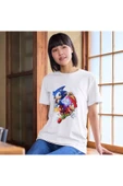 Sonic Tişörtleri Beyaz Unisex T-shirt Sonik Çocuk Yetişkin Tişört thumbnail 3