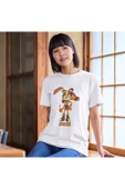 Sonic Sticks Boom Tişörtleri Beyaz Unisex T-shirt Sticks Sonic Çocuk Yetişkin Tişört thumbnail 2
