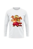 Brawl Stars Edgar Uzun Kollu Tişört Çocuk Yetişkin Beyaz T-shirt Unisex Çocuk Tişört thumbnail 1