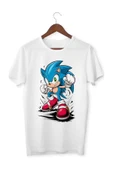 Sonic Çocuk Tişört Sonic Unisex Yetişkin Tişört - 1