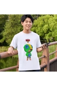 Brawl Stars Leon Çocuk Yetişkin Beyaz T-shirt Unisex Çocuk Tişört thumbnail 2