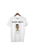 Skibidi Toilet Baskılı Unisex Çocuk Tişört - 1