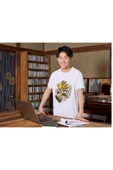 Sarı Sonic Baskılı Tişört Sonic T-shirt Beyaz - 3