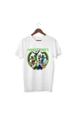 Minecraft Tişört Çocuk Yetişkin Beyaz T-shirt Unisex Çocuk Minecraft - 1