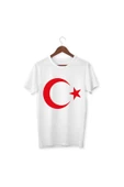 Ay Yıldız Tişört 23 Nisan Ay Yıldız Baskılı Çocuk Tshirt - 1
