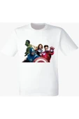 Yenilmezler Avengers Beyaz Tişört thumbnail 1
