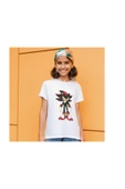 Siyah Sonic Tişört Sonic Baskılı T-shirt thumbnail 2