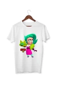 Brawl Stars Lola Çocuk Yetişkin Beyaz T-shirt Unisex Çocuk Tişört - 1