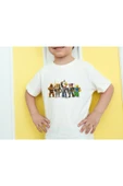 Baskılı Beyaz Tişört thumbnail 1