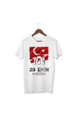 Cumhuriyet Bayramı 29 Ekim Tişört 101. Yıl T-shirt thumbnail 1