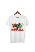 Roblox Tişörtleri Beyaz Unisex T-shirt Roblox Çocuk Yetişkin Tişört - 1
