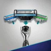 Gillette Mach3 Bıçak - Gillette Mach 3 Turbo- Mach 3 Tıraş Bıçağı- Mac3 Traş Bıçağı - 2