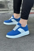 Wagoon WG011 Mavi Süet Erkek Casual Ayakkabı - 1