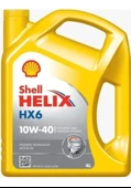 Shell Helix HX6 10W-40 Sentetik Motor Yağı 4 L - 4