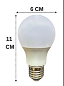 (6 Adet) Philips 8,5W (60W) 2700K (Sarı Işık) Dim Edilebilir E27 Duylu (Kalın Duy) Led Ampul - 3