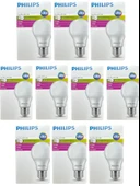 (10 Adet) Philips 8,5W (60W) 2700K (Sarı Işık) Dim Edilebilir E27 Duylu (Kalın Duy) Led Ampul - 1