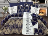 11 PARÇA  ÇEYİZ SETİ MAHİDEVRAN LACİVERT thumbnail 1