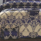 11 PARÇA  ÇEYİZ SETİ MAHİDEVRAN LACİVERT thumbnail 3