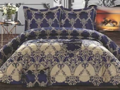 11 PARÇA  ÇEYİZ SETİ MAHİDEVRAN LACİVERT thumbnail 5