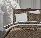 11 PARÇA  ÇEYİZ SETİ SOFİA KAHVE thumbnail 2