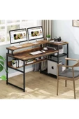Deconode Proliner Monitör Raflı Bilgisayar Masası - 1