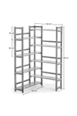 Deconode Style Köşe Kitaplık - 4