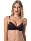 LE JARDİN 7080 MİKRO KAPLI SİLİKONLU SÜTYEN SİYAH - 1