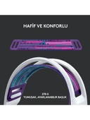 Logitech G733 Lightspeed Beyaz RGB 7.1 Kablosuz Kulak Üstü Oyuncu Kulaklığı - 2