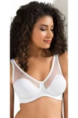 LE JARDİN 9200-B TÜL KAPLI SOFT CUP SÜTYEN BEYAZ - 1