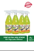 YENİ ULTRA GÜÇ ETKİSİ (Kir-Yağ-Leke Sökücü) 1000 ml x4 adet - 1