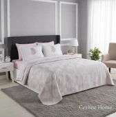 PALMİYE 7 PARÇALI PİKE GELİN TAKIMI ÇİFT KİŞİLİK PUDRA thumbnail 1