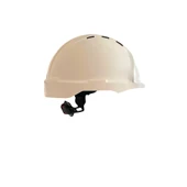 FLIQA HB100 Standart Baret (Beyaz-5Adet) – Dayanıklı Başlık + Kulak Tıkacı - 1