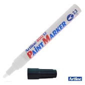 Artline 400XF Paint Marker Çok Amaçlı Boyama Markörü 2.3 mm Beyaz - 1
