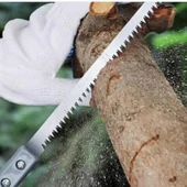 Plastik Saplı İnce Pratik Testere 34 cm Ahşap Marangoz Hobi Testeresi 1 Adet - 3