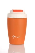 Penguen-3047 Turuncu Pipetli Mug Termos 400ml - 5