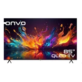Onvo 85OVF9000UQ 85" 216 Ekran Uydu Alıcılı 4K Ultra Hd Google Smart QLED Tv - 1