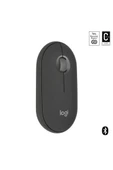 logitech M350s Pebble 2 Kablosuz Mouse - Grafit - 3