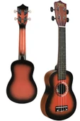 Midex UKX-600RD Sunburs Efektli Maun Concert Ukulele Full Set - 2
