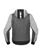 CEKET SPIDI HOODIE NET TEKSTİL MAVİ/GÜMÜŞ - 2