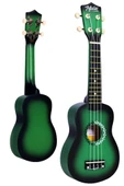 Midex UKX-500GR Sunburs Efektli Maun Soprano Ukulele Full Set - 2